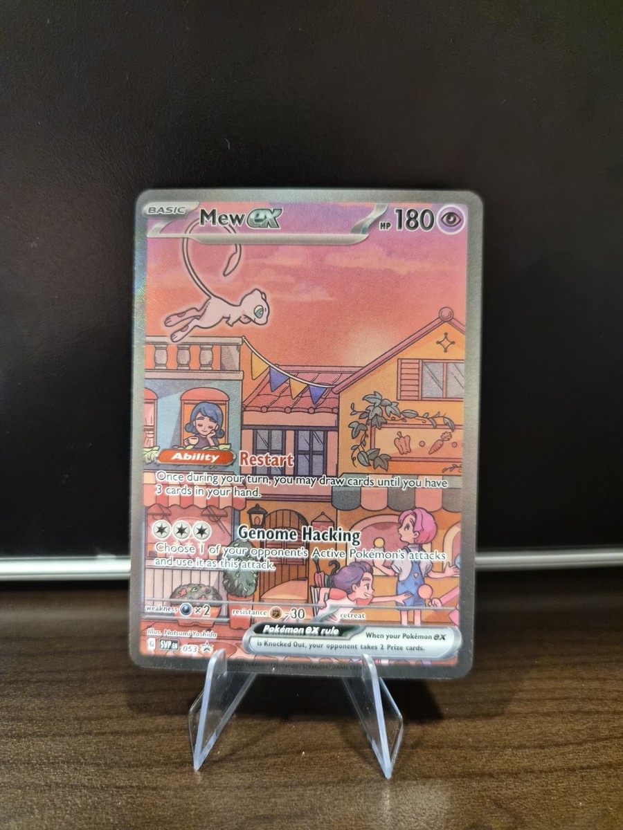 Pokmon Mew EX Holo Promo SVP Scarlet & Violet Promo Card 053 Pokmon Mew EX Holo Promo SVP Scarlet & Violet Promo Card 053