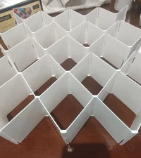 Diamond Drawer Organizer 32 Compartments 18.5"x14.25"x2.75" – NEW