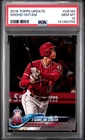 2018 Shohei Ohtani Topps Update #US189 Rookie PSA 10 - Los Angeles Angels