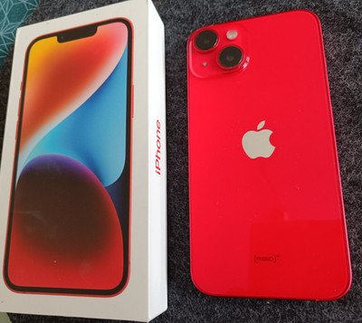 Apple iPhone 14 - 256GB - Red (Ohne Simlock) (Dual-SIM)