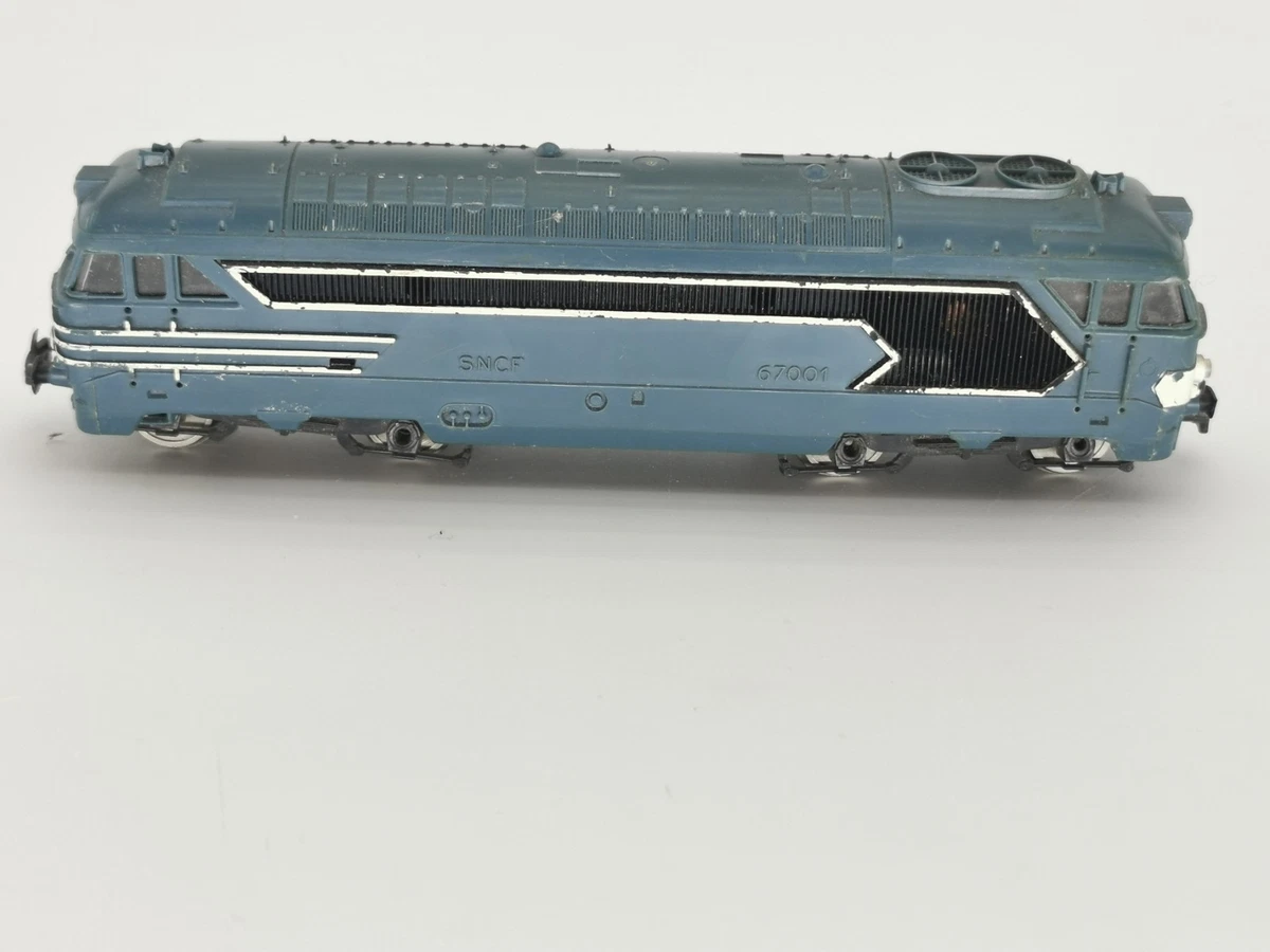 Jouef H0 - 8538 - Conjunto de locomotoras diesel - BB 67001