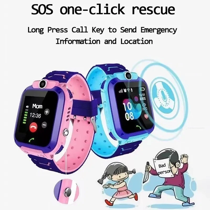 Kids Smart Watch Waterproof Remote Positioning Call Smartwatch For Boys Girls - Image 3 of 4