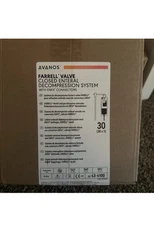 Farrell Valve Closed Decompression bags ENFit 43-4100 Box Of 30 bags