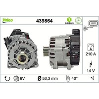 Valeo 439864 Generator FüR Peugeot Citroen Opel DS Toyota Fiat C4 DS5 DS4 Jumpy