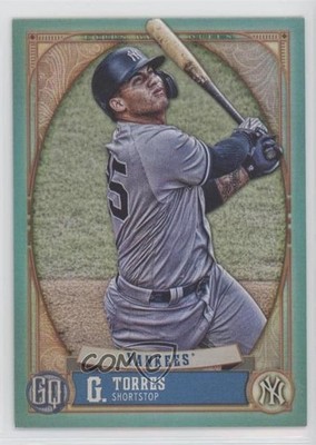 2021 Topps Gypsy Queen Turquoise 151/199 Gleyber Torres #37 u5u