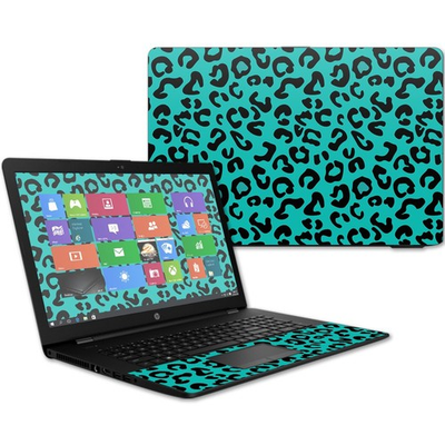#ad Mighty Skins Mightyskins Skin Compatible Hp 17T Laptop 17.3 2017 Teal Leopard $32.88