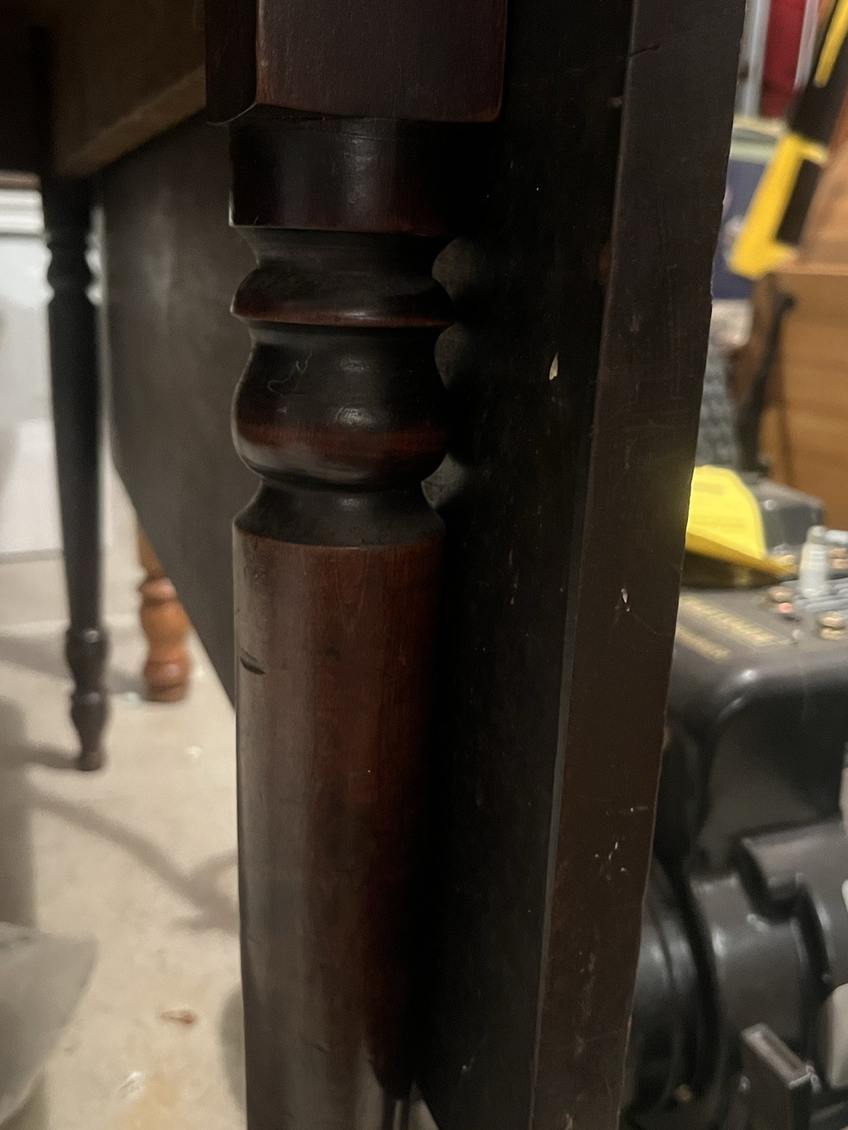 19th Century Antique Drop Leaf Table Walnut