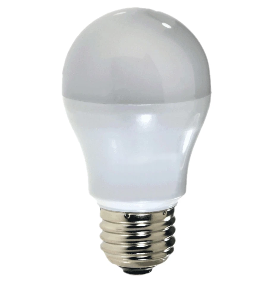 Diodesy A15 LED Light Bulb 5W 420LM 5000K E26 120V Dimmable White 3Pk - Image 2 of 2