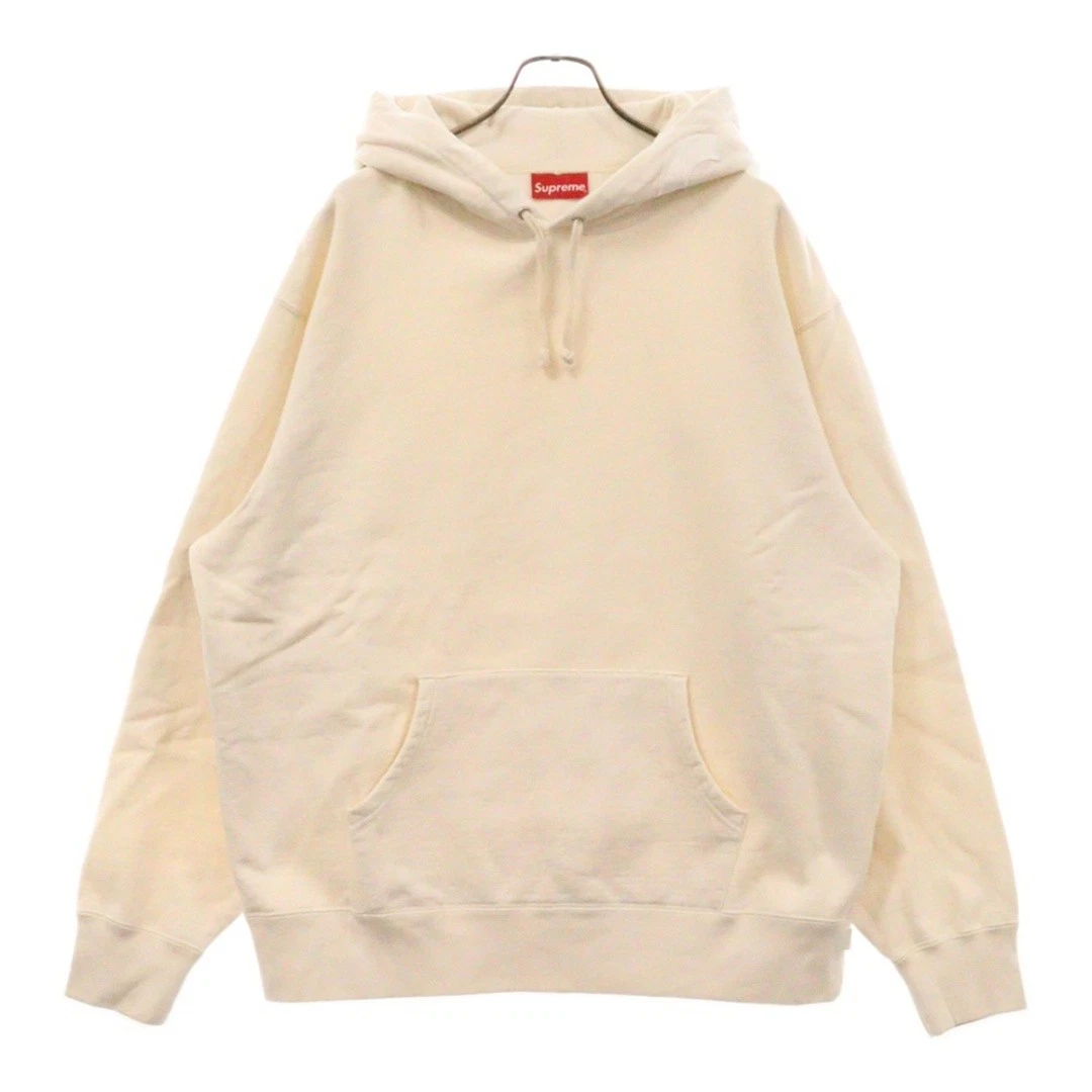 Sweat à capuche SUPREME 21AW contraste logo ivoire occasion 0d3854b05675b3ec4
