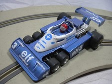 POLISTIL SLOT CAR 1/32 70 's F. 1 TYRRELL P.34/2 SEI RUOTE 6 WHEELS