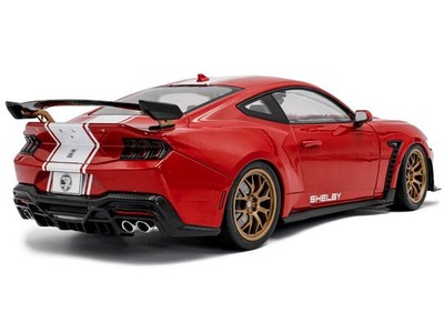 SOLIDO 2024 FORD SHELBY MUSTANG SUPER SNAKE 1/18 with STRIPES RACE