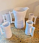 VTG Frankoma Lazy Bones Pitcher and Mug Set