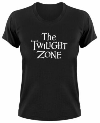 The Twilight Zone 1959 Logo Fan Damen T-Shirt Anthology Mystery Science Fiction