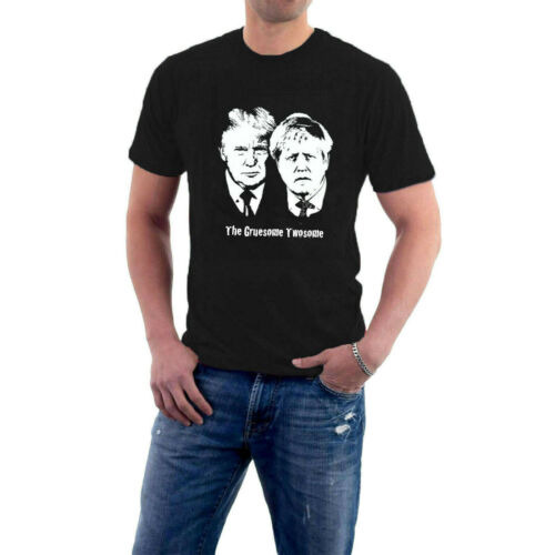 Donald Trump Boris Johnson T-shirt The Gruesome Twosome Politics Tee