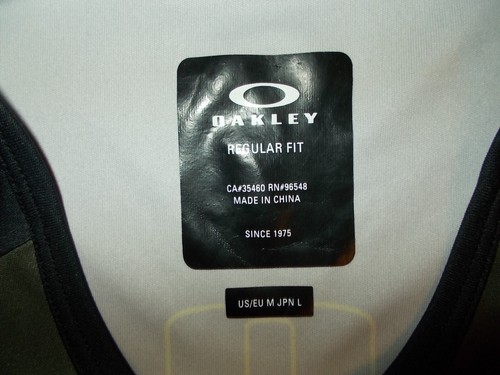 Shirt OAKLEY (M) TOP!!! Khaki Running Gym Crossfit TENNIS - Bild 5 von 9