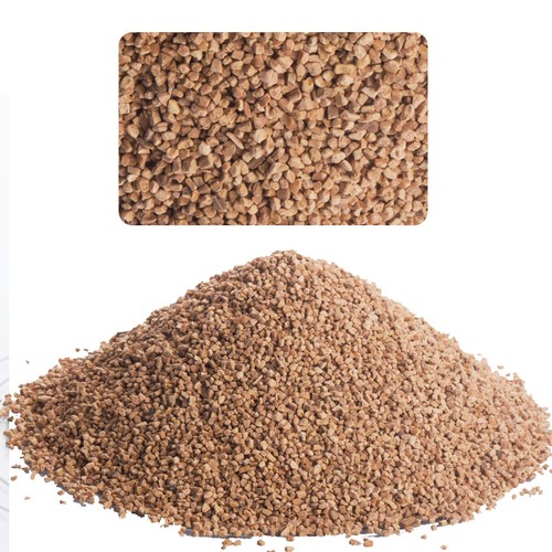 Medios de cáscara de nogal chorro de arena de 1 kg 0,4 mm ~ 0,8 mm para HTS558 - Imagen 2 de 3