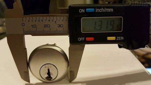 Cerradura de puerta de garaje universal llave cilindro igual - Imagen 2 de 2