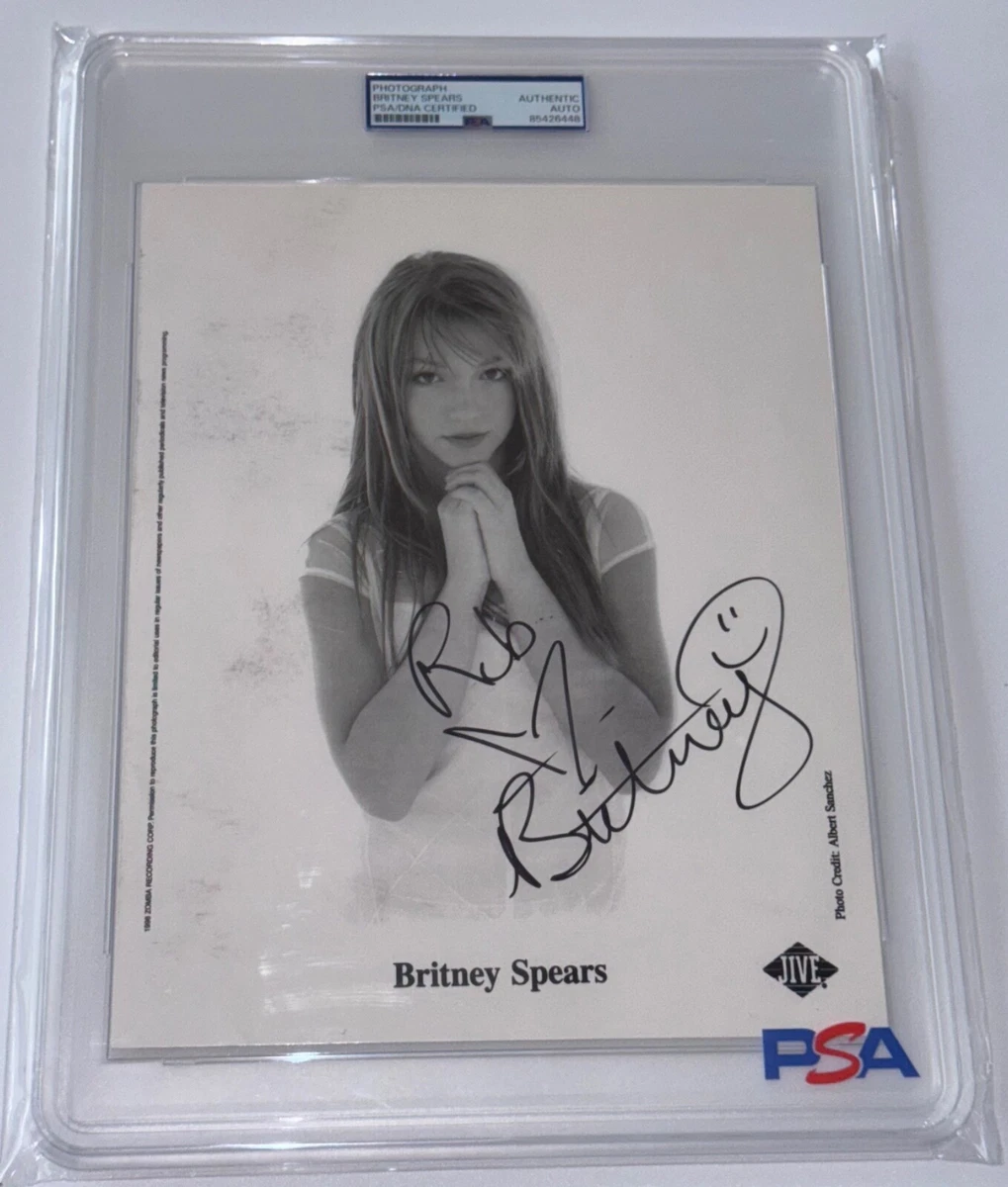 Britney Spears Signed Photos for sale | eBay