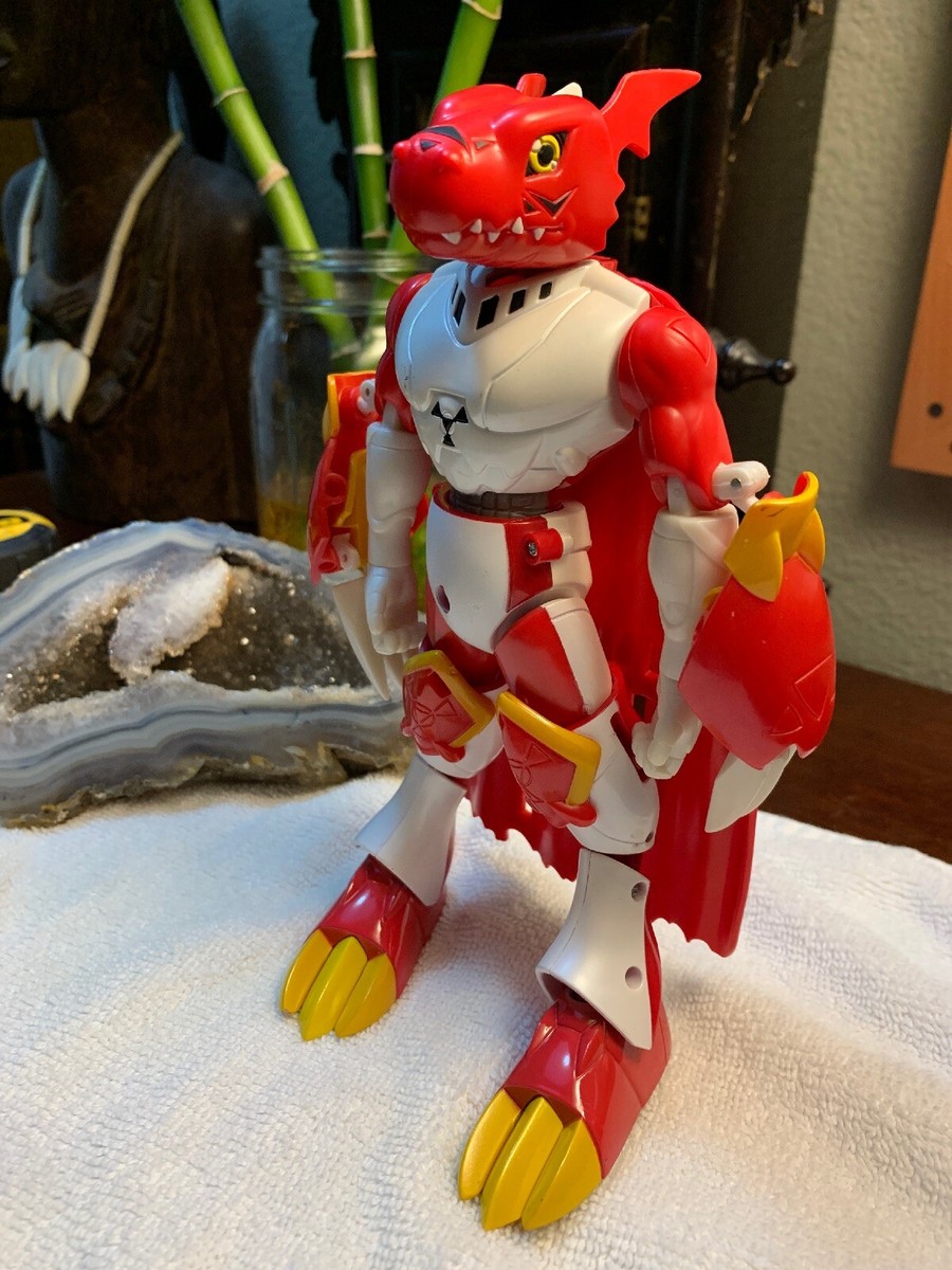 Vintage Transforming Digimon Action Figure DUKEMON Digivolving