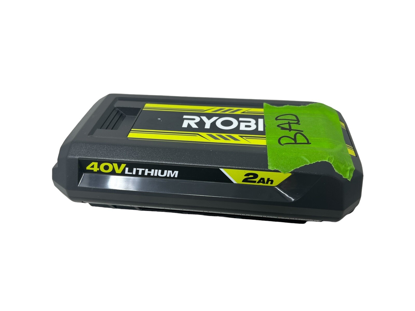 [DEFECTIVE] Ryobi OP40204 40V LithiumIon 2Ah High Capacity Battery
