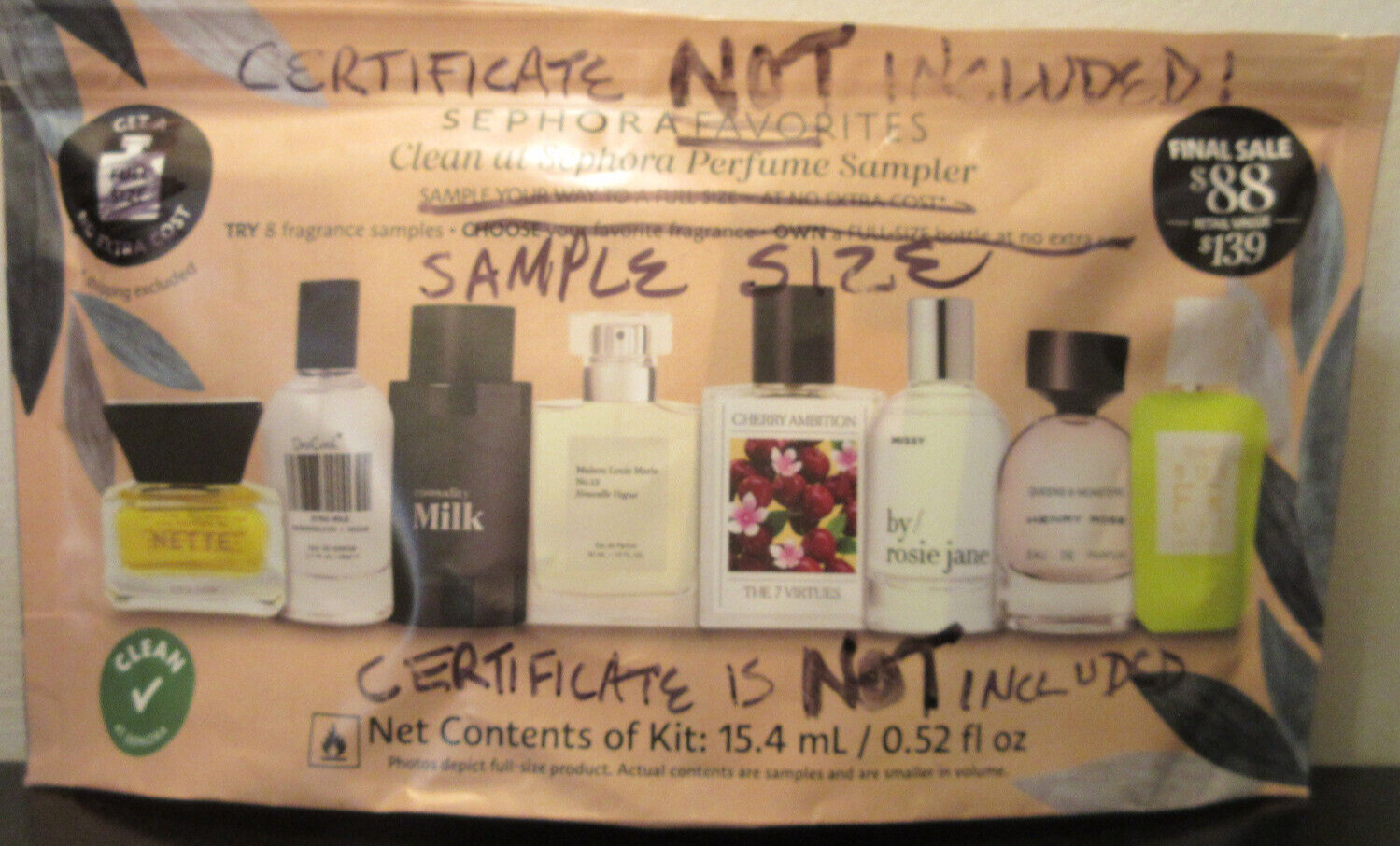 Clean Reserve Sephora Clean Fragrance Sampler Sephora Favorites