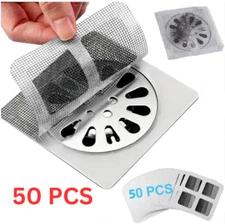 Disposable hair catcher shower drain floor sink strainer filter mesh drain cover