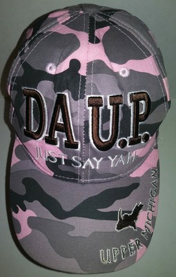 Homage Cap Yooper Michigan Pink Camo 