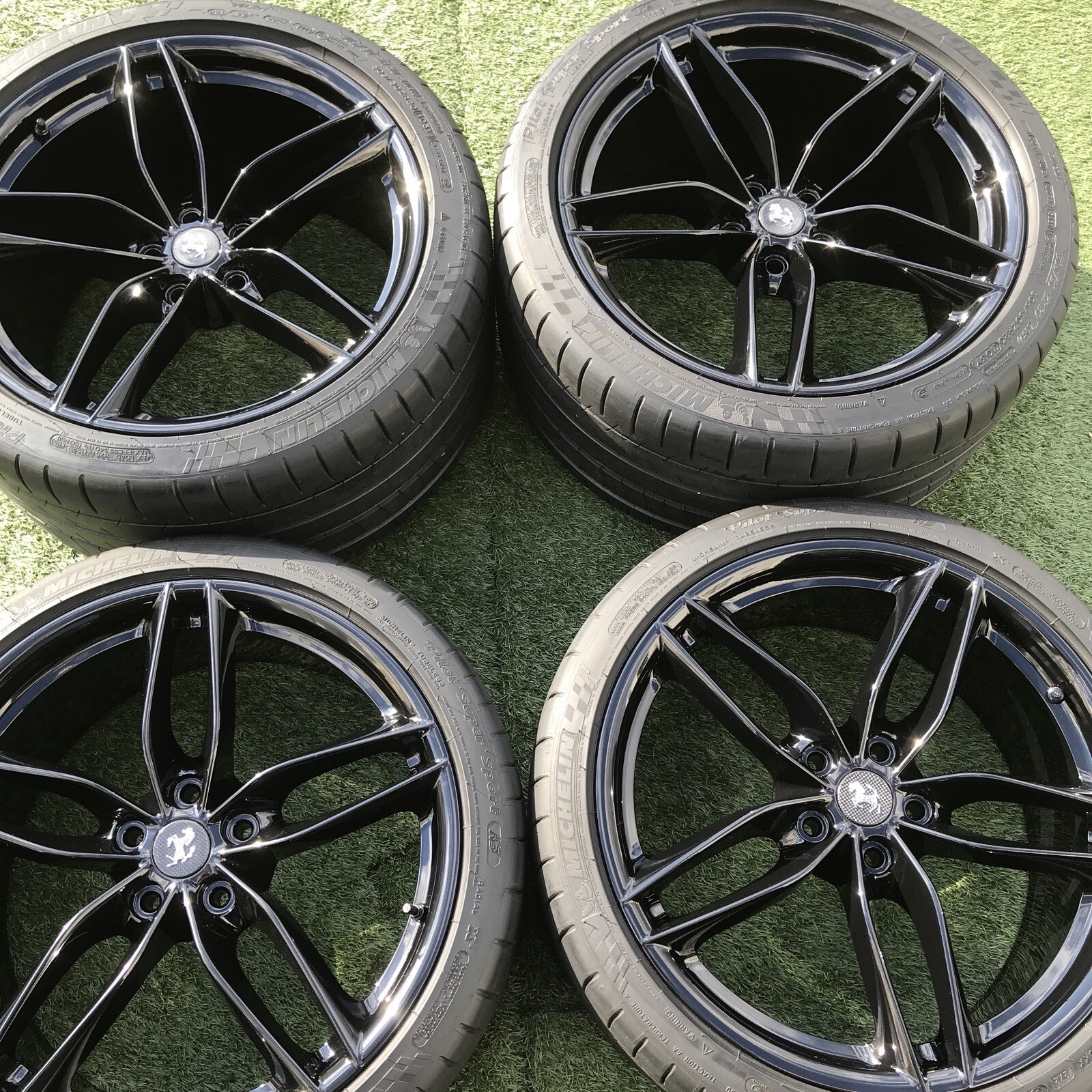 20" Ferrari 488GTB F8 Tributo Wheels Tires OEM Genuine Set 4 SPIDER 488 458