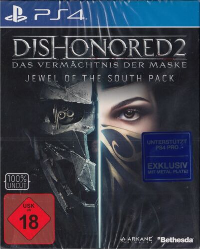 Dishonored 2: Das Vermächtnis der Maske - PlayStation 4 / PS4 - NEU & OVP - Bild 1 von 2