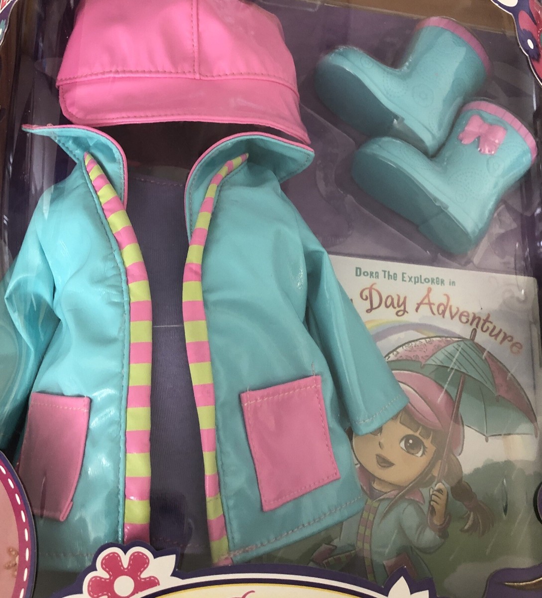 Dora the Explorer Rainy Day Adventure Dress Up Collection Fashion