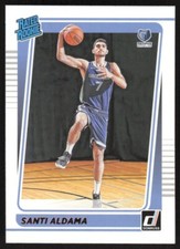 2021-22 Donruss Rated Rookie Santi Aldama RC #226 Memphis Grizzlies