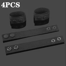 4 Pack Duty Belt Keeper Tactical Belt Buckle Belt Keeper Portable Webbing Strap