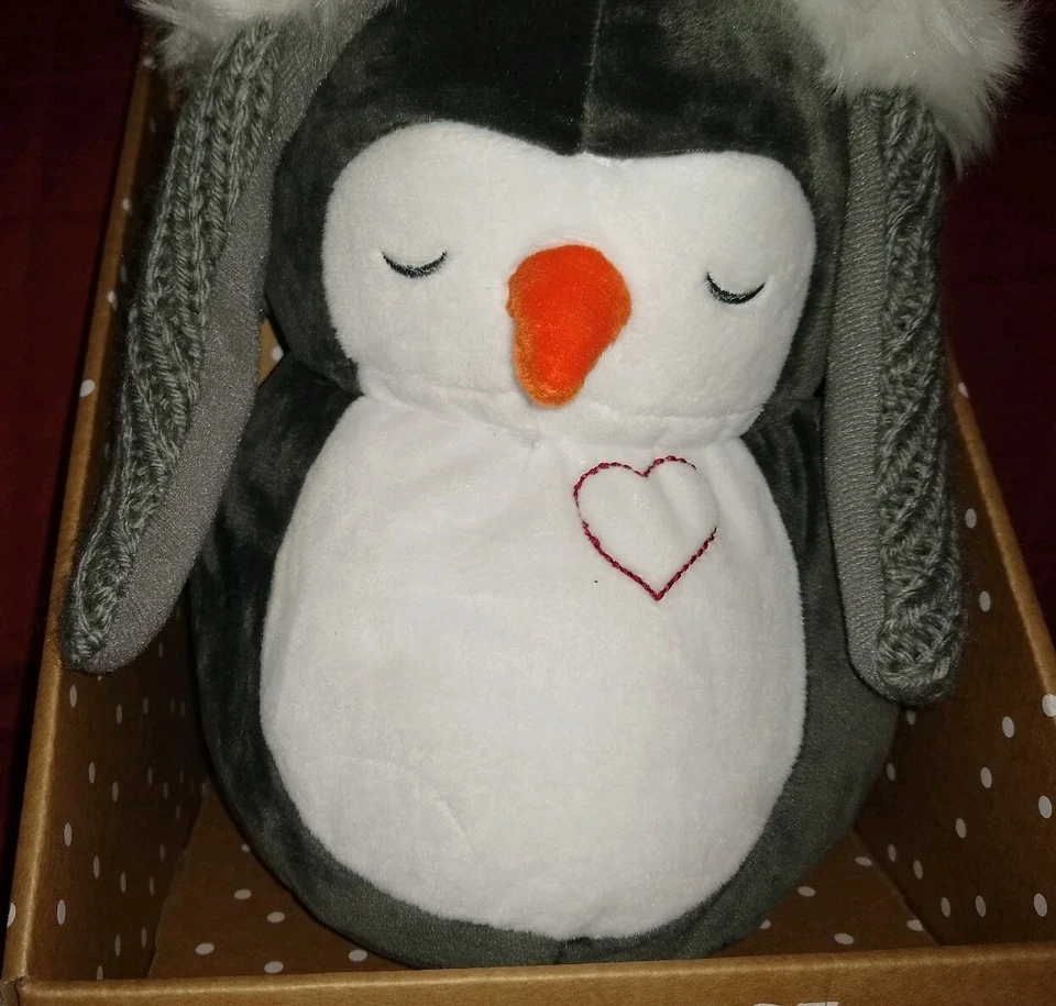  Grasslands Road PLUSH PENGUIN WITH HAT SET "I'm New Here" Infant Newborn NEW - Image 2 of 4