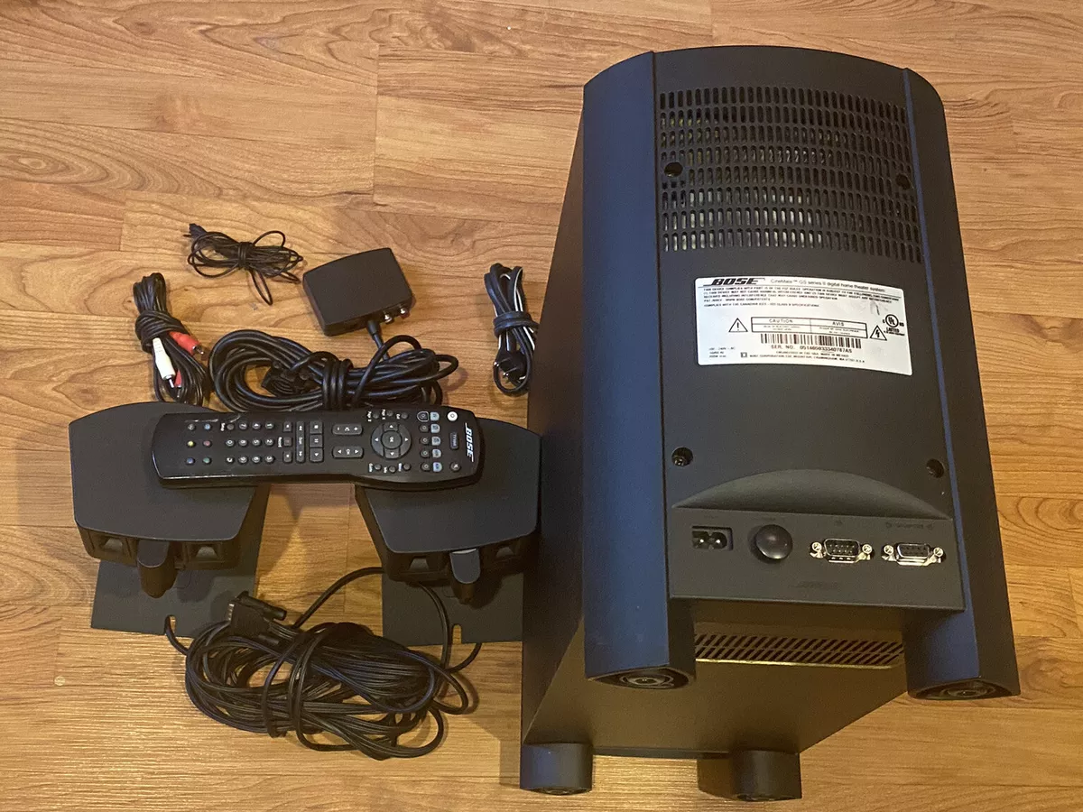 Bose CineMate GS Series II Digital Home Theater Speaker System