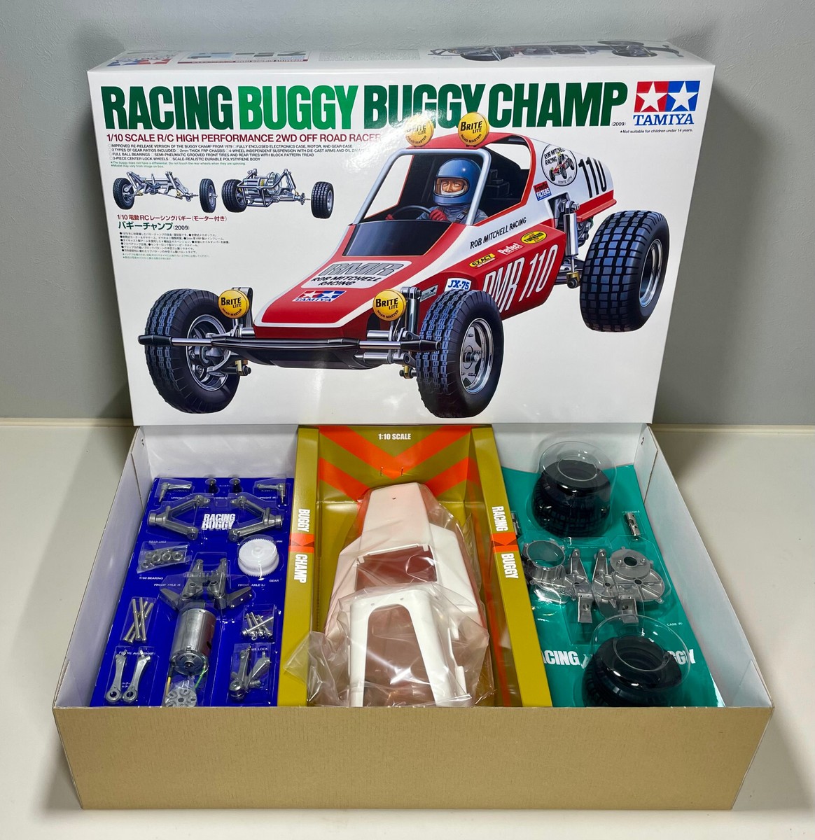 Discount buggy champ Top Sellers Tamiya 1 10 Racing Buggy Champ 2009 2WD Buggy Car Kit EP w Motor