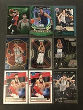 Deni Avdija 2020-21 Prizm Select Rated Rookie Essentials Green Parallel 9Total