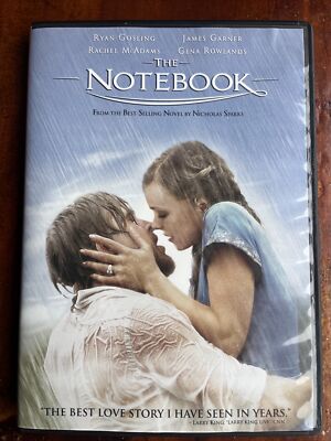 The Notebook (DVD) James Garner Gena Rowlands Rachel McAdams Ryan Gosling  794043749728|