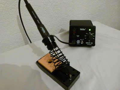 Profi Weller Lötstation WECP 20 antistatic + Lötkolben LR-21 Neu  Stativ NP 400 