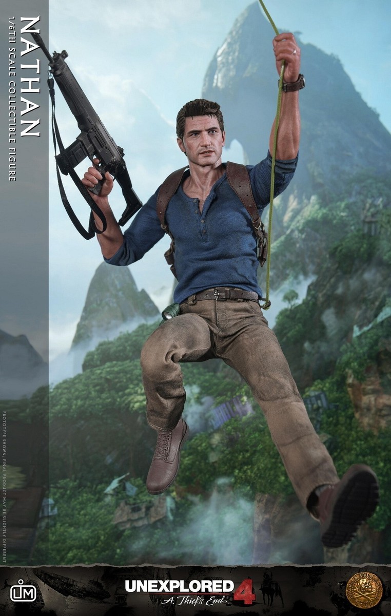 LIMTOYS Uncharted 4 Nathan Drake Collectible 1/6 Action Figure