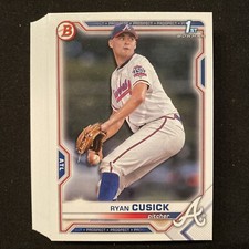 2021 Bowman Draft Ryan Cusick Paper 1st Bowman Lot Of 25