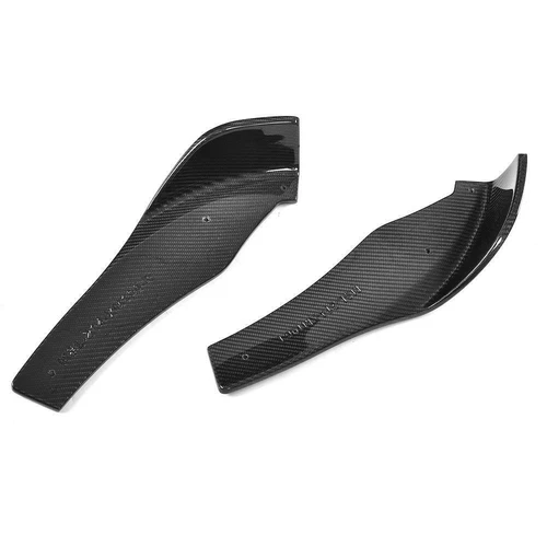 For BMW F80 M3 F82 F83 M4 14-19 Carbon Fiber Front Bumper Splitters Lip Flaps - Imagen 6 de 11