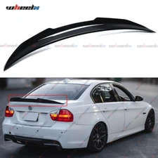 TRUNK SPOILER WING FOR 2006-2011 BMW E90 3 SERIES M3 SEDAN PSM STYLE GLOSS BLACK