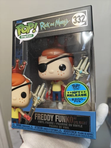  Freddy Funko As Evil Morty # 332 Royalty Digital Exclusive Funko Pop Le 2200pcs