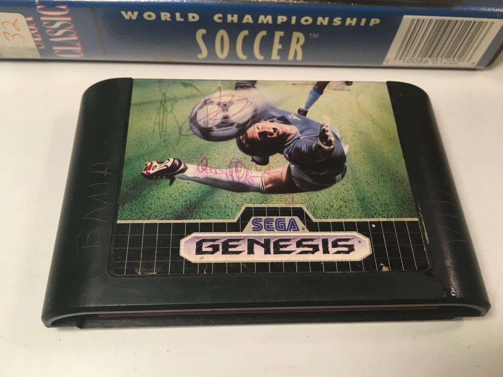 Classic Game Room HD - WORLD CHAMPIONSHIP SOCCER on Genesis 