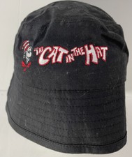 Vintage 90s Dr Seuss The cat in the Hat Bucket Hat New S/M