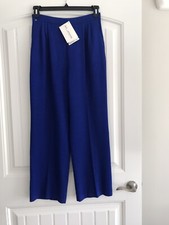 NWT 365 ST. JOHN COLLECTION BY MARIE GRAY PLEATED POCKETS KNIT PANTS SIZE 10