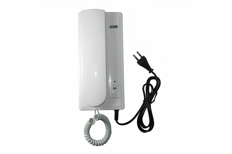 CITOFONO DA ESTERNO A 2 FILI MONOFAMILIARE CORNETTA PULSANTE 3208A - Immagine 2 di 3