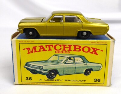 Matchbox  Lesney --  36 OPEL DIPLOMAT -- Orig Box --