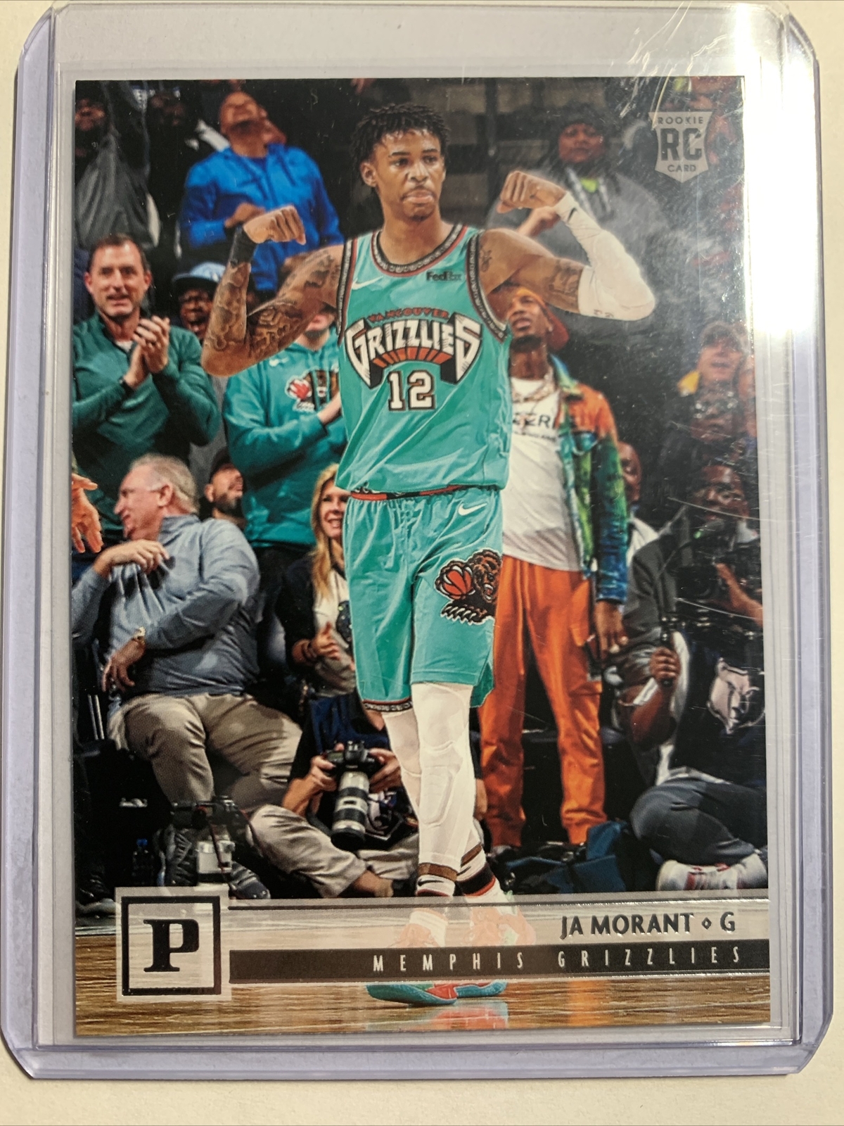 2019-20 Panini NBA Chronicles Ja Morant #116 RC Rookie Tuohy Family /Young Dolph