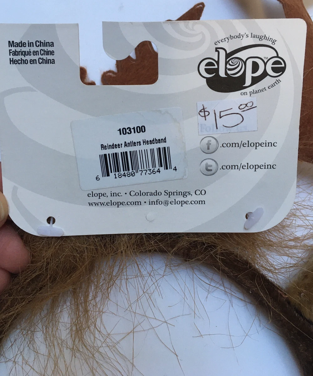 Elope reindeer antlers clearance headband